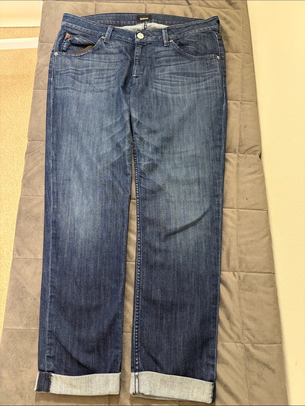 Hudson Baraca Straight Flood Cuff Jeans NWOT